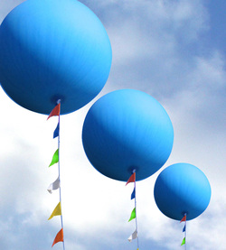 Cloud Buster Balloon Blue